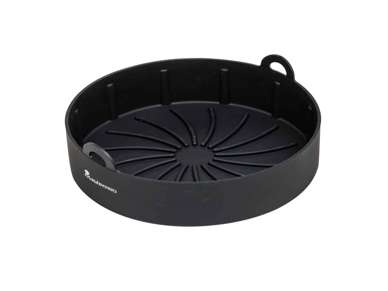 Teglia foodies in silicone tonda 16xh.5cm con manici