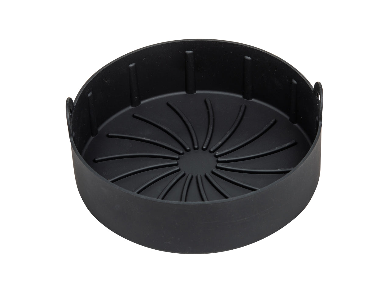 Teglia foodies in silicone tonda 16xh.5cm con manici