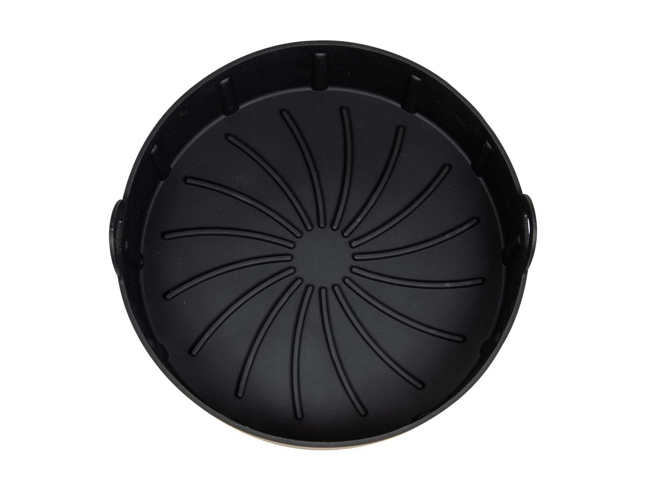 Teglia foodies in silicone tonda 16xh.5cm con manici