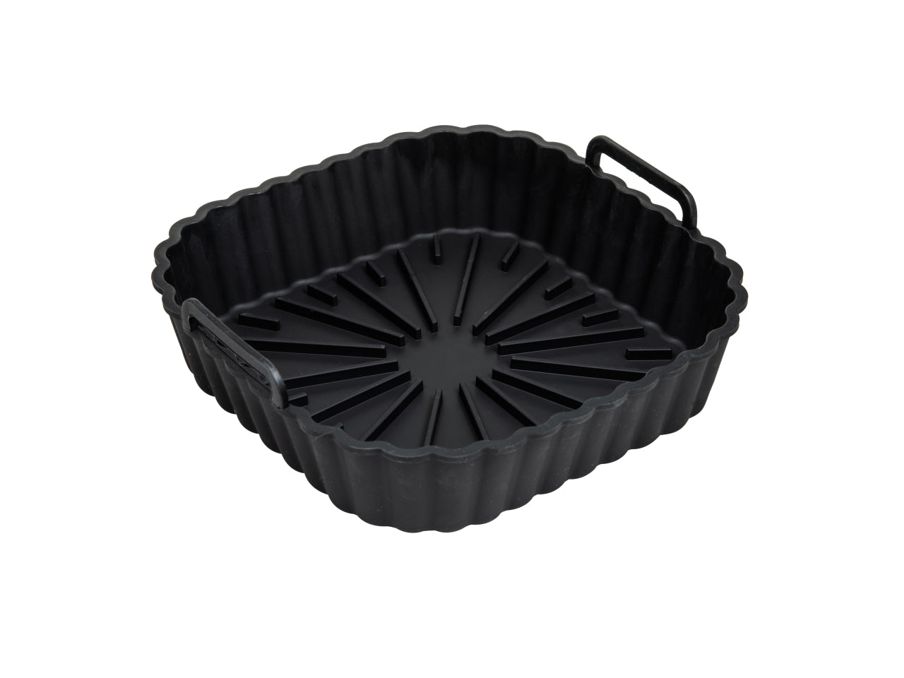Teglia foodies in silicone quadrata 22x22xh.7cm con manici
