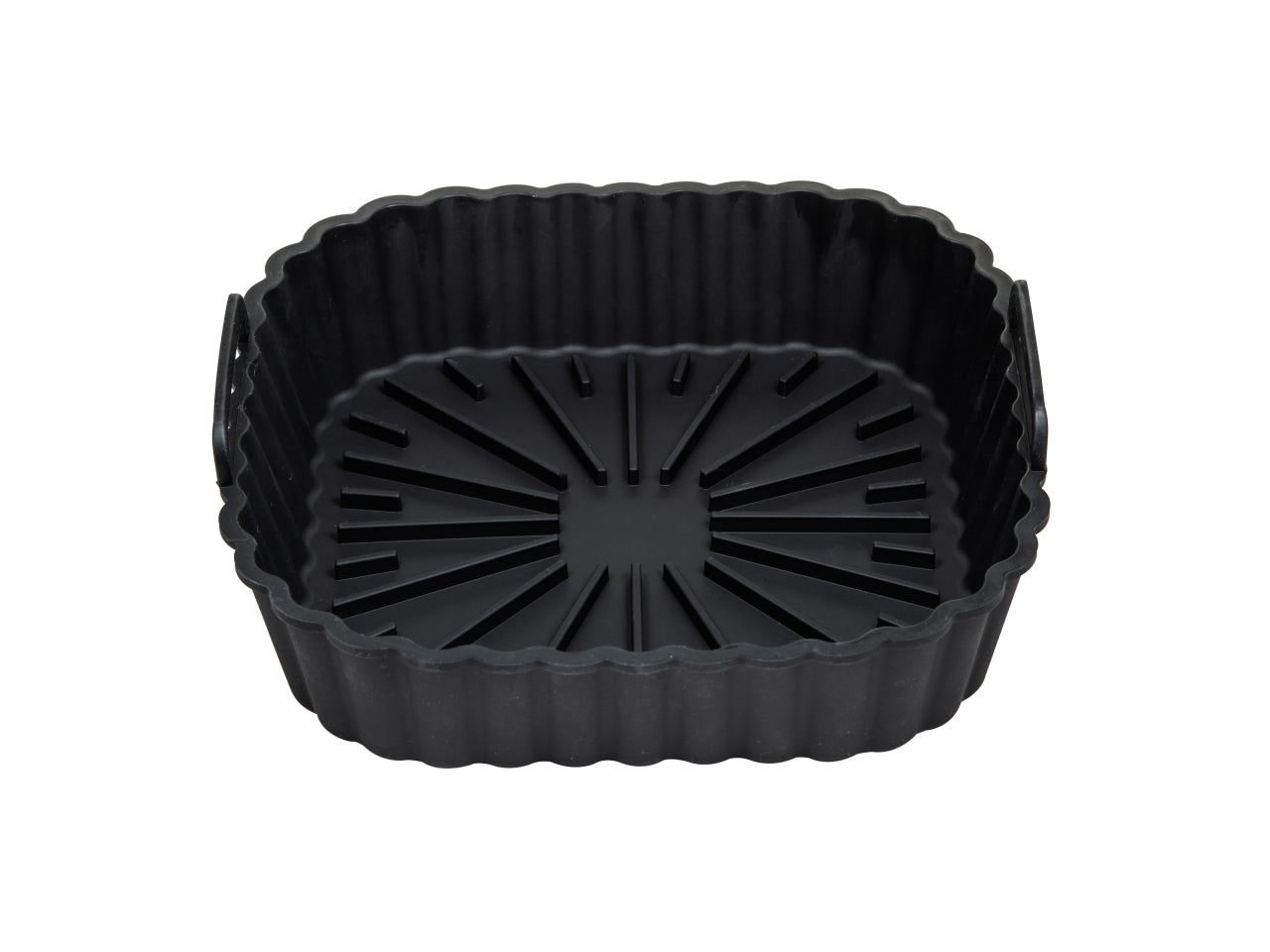 Teglia foodies in silicone quadrata 22x22xh.7cm con manici