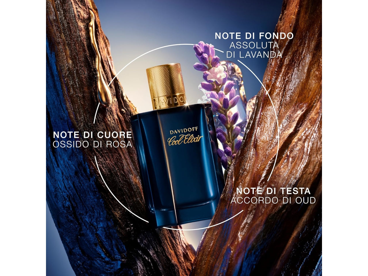 Davidoff cool elixir oud aromatique parfum intense formato da 50ml $