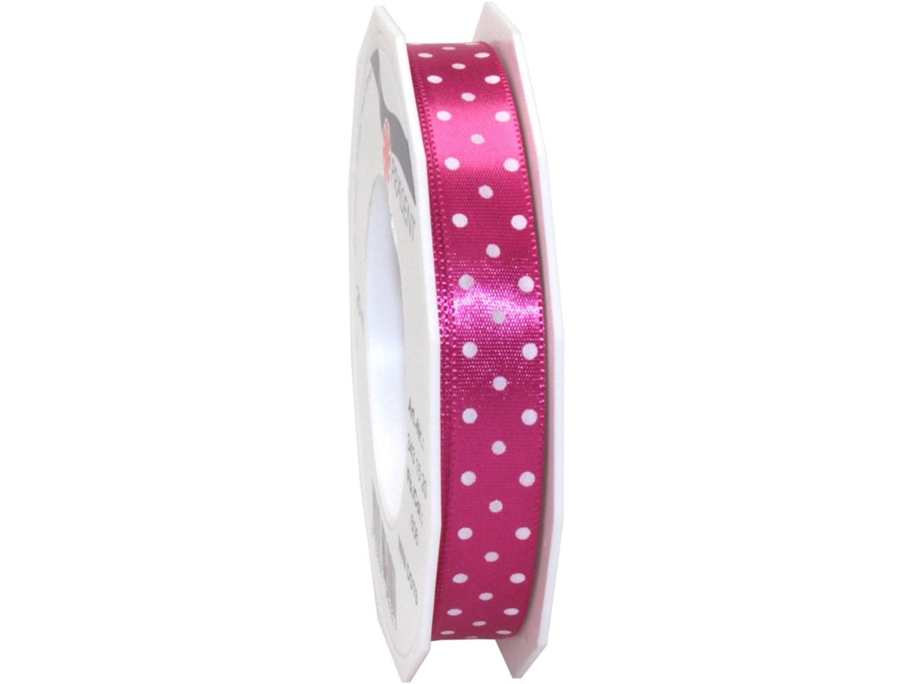 Nastro mini dots 15mmx20mt colore magenta