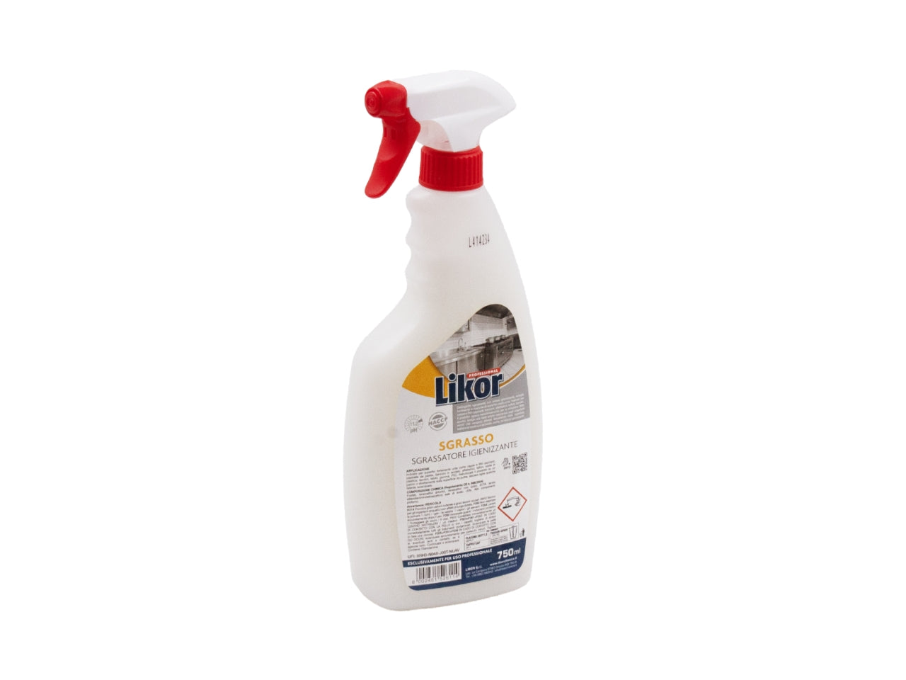 Likor sgrasso sgrassatore igienizzante spray 750ml $