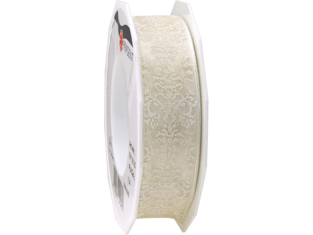 Nastro paradise 25mmx20mt animato crema