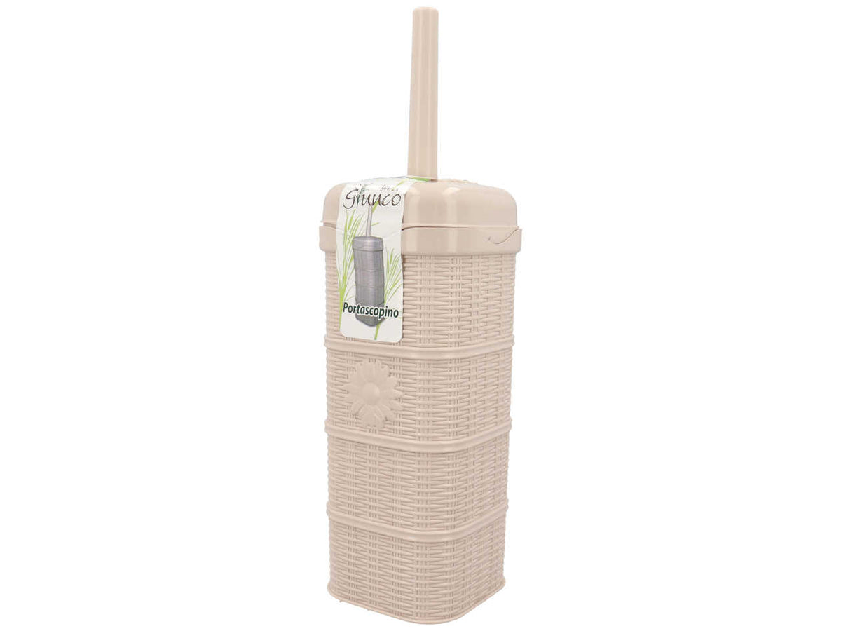 Portascopino Giunco colore beige
