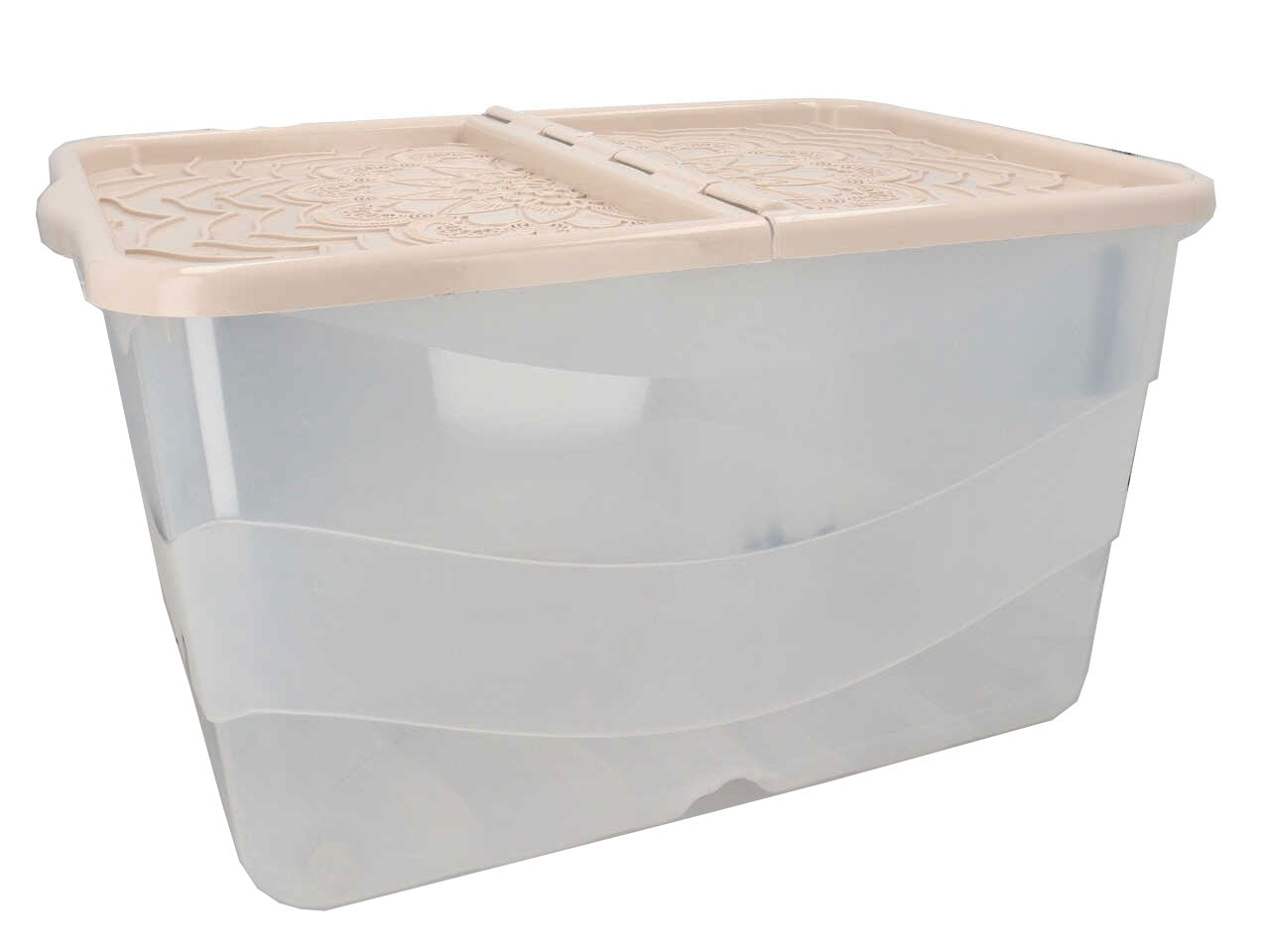 Stock box 65x44x36 cm medio con ruote