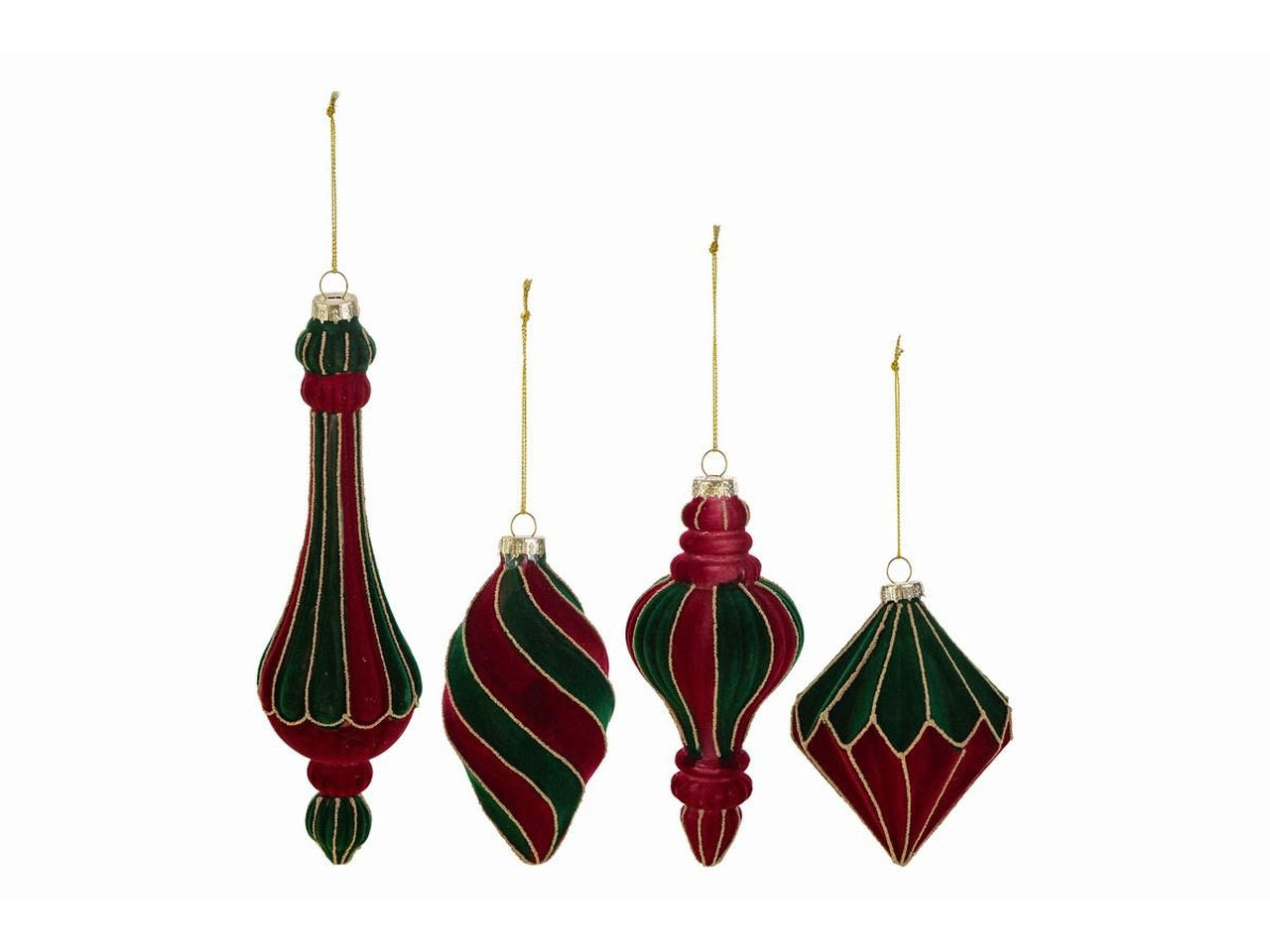 Palle mix arabesque 4pezzi verde bosco