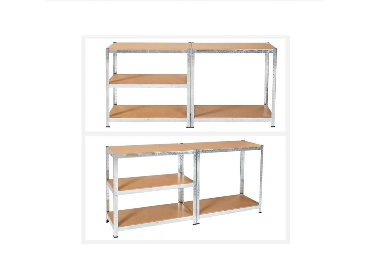 Scaffale atlante con 5 ripiani in mdf 90x40xh.180cm