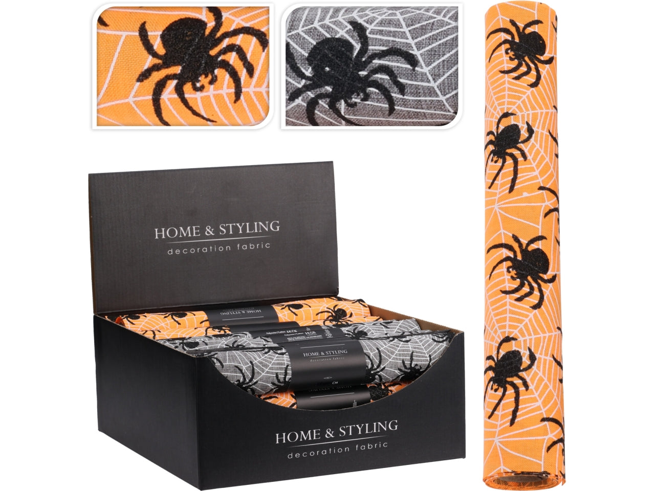 Rotolo decorativo halloween 28x180cm soggetti assortiti
