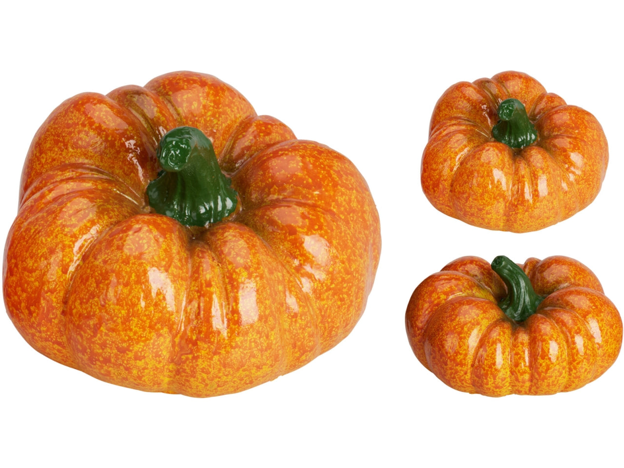 Zucca resina 12x9cm assortiti