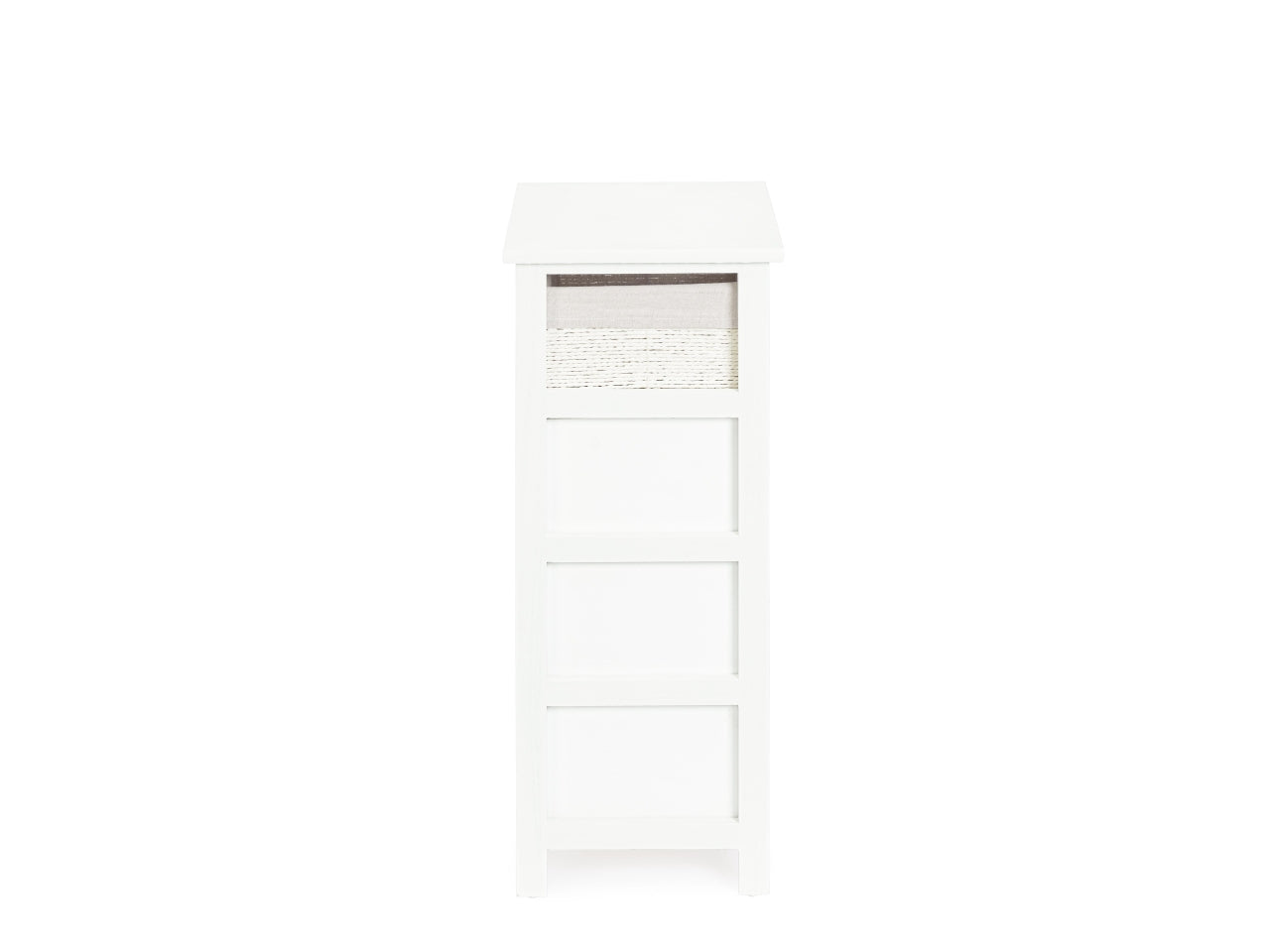Leonie cassettiera 4 cassetti 40x29xh.73cm bianco