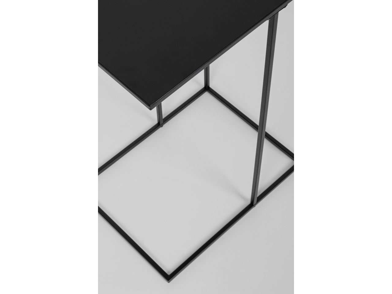 Alrik tavolino rettangolare nero 40xh.58cm