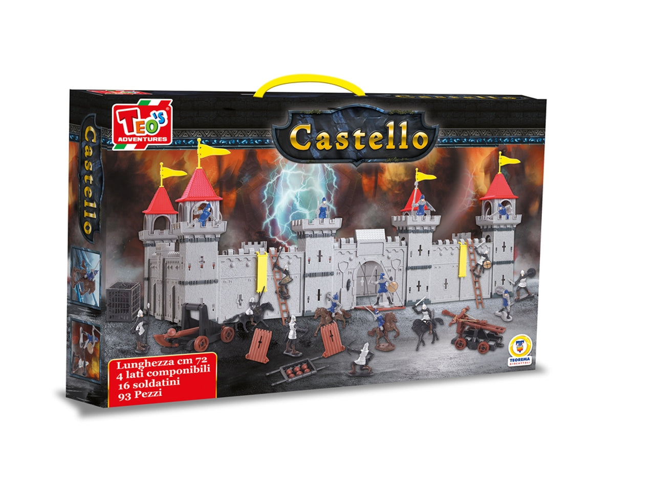 Teo's castello medievale 72x50x33cm