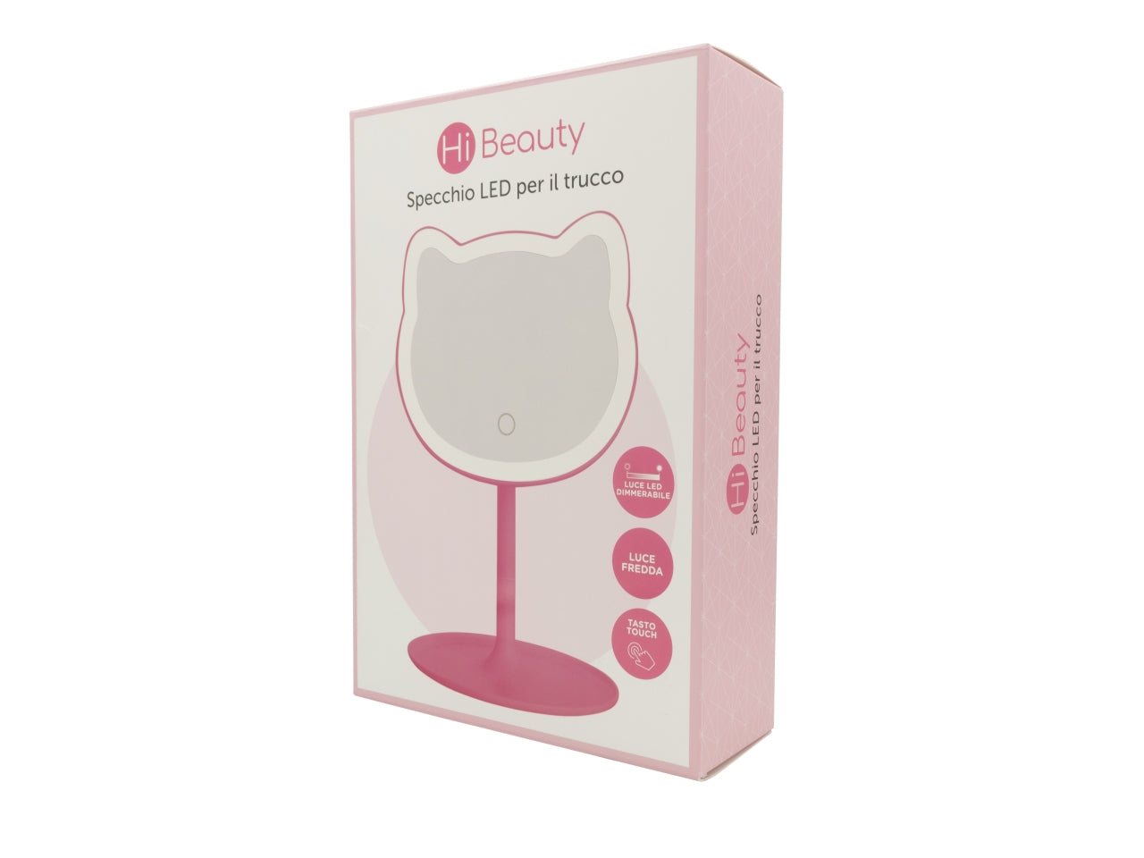 Specchio led gatto