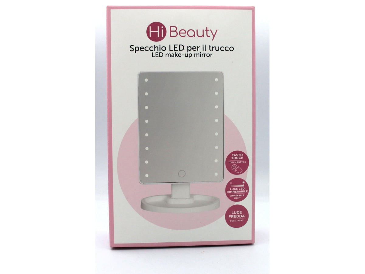 Specchio led rettangolare