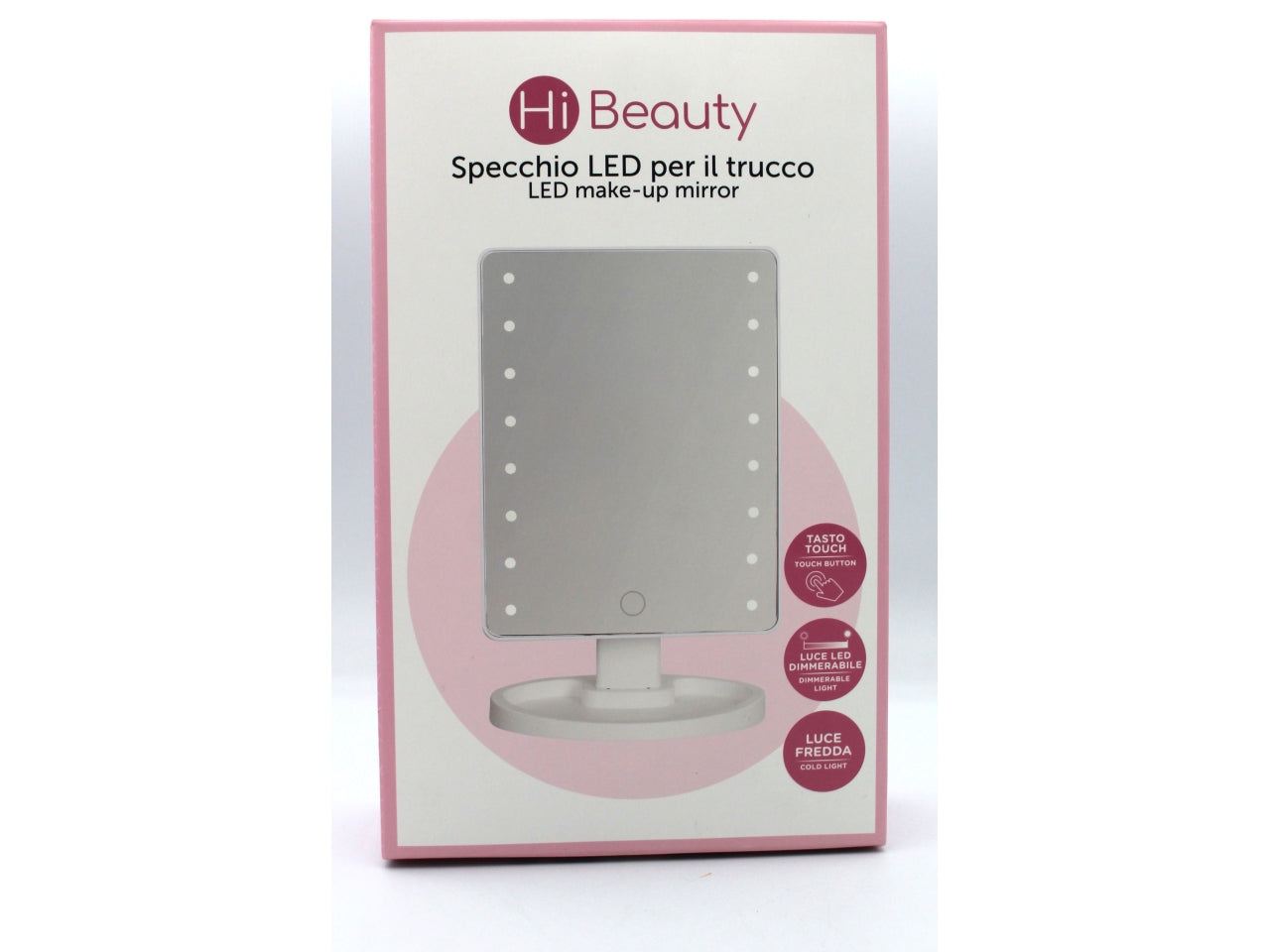 Specchio led rettangolare