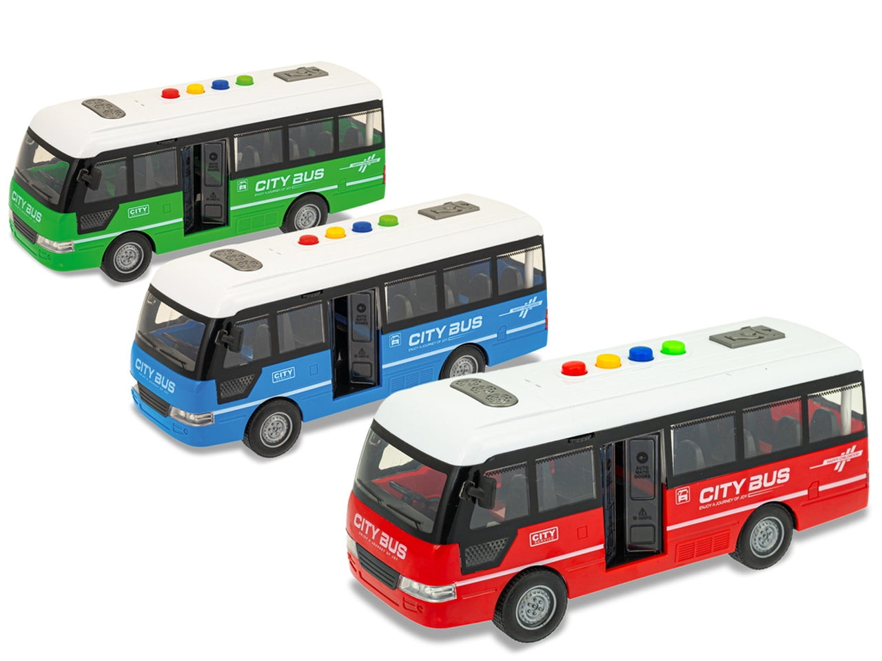 Play city bus a frizione luci e suoni assortiti