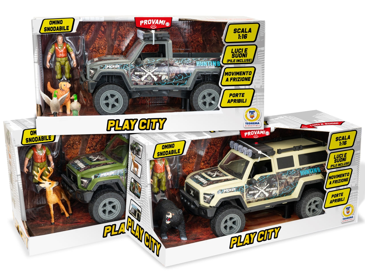 Play city playset safari luci e suoni assortiti ortiti