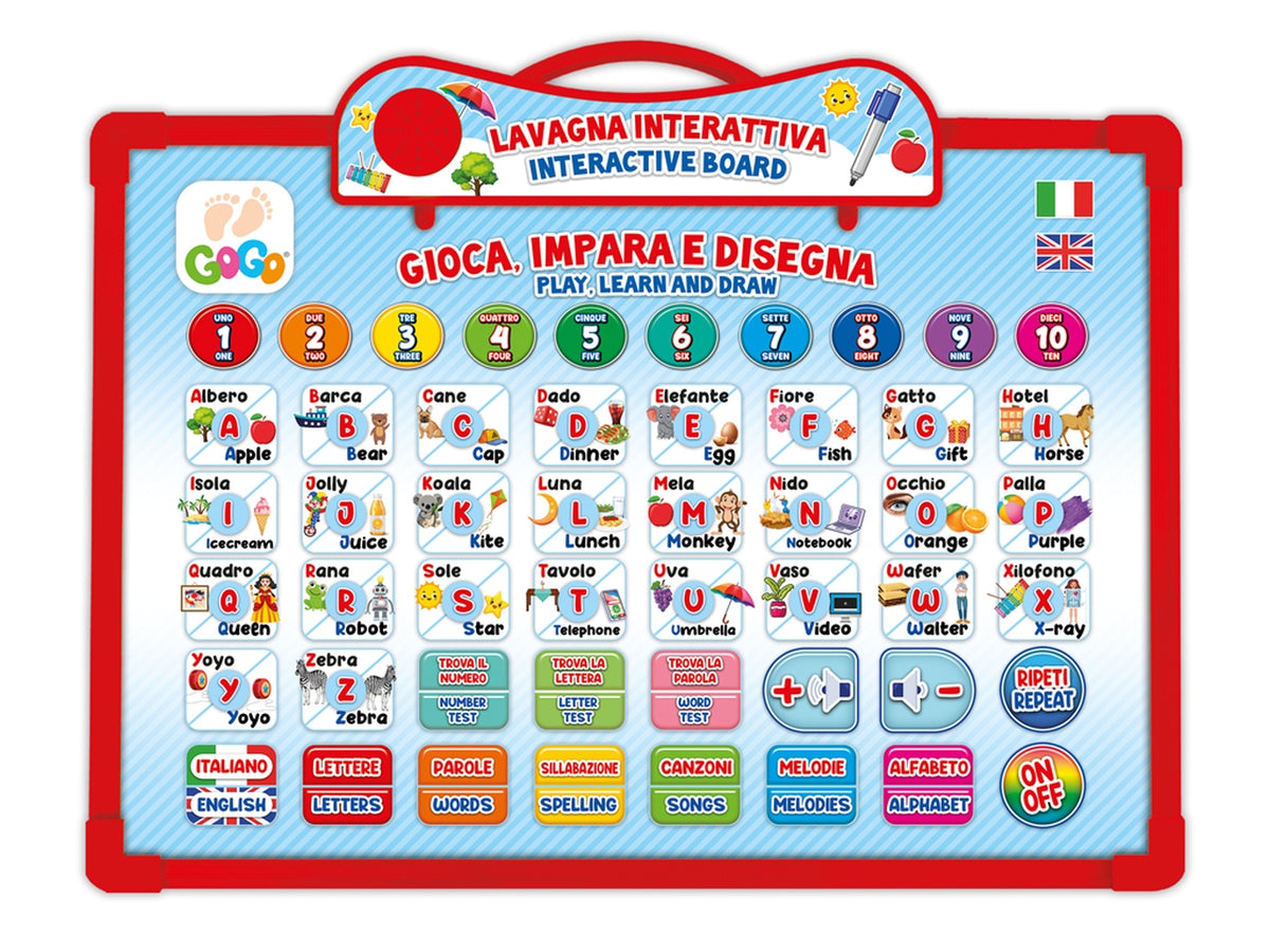 Gogo lavagna interattiva didattica bilingue
