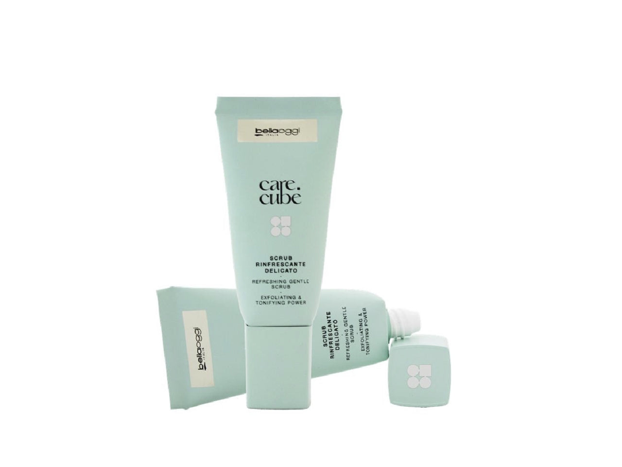 Bellaoggi scrub rinfrescante delicato viso delicato
