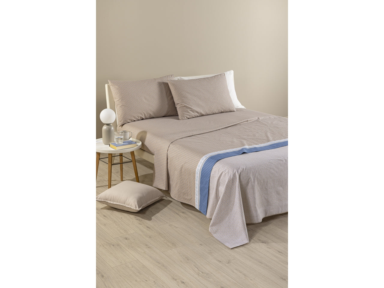 Kay completo letto 2piazze di colore tortota