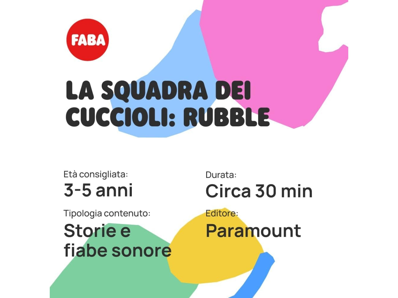 Faba la squadra dei cuccioli rubble