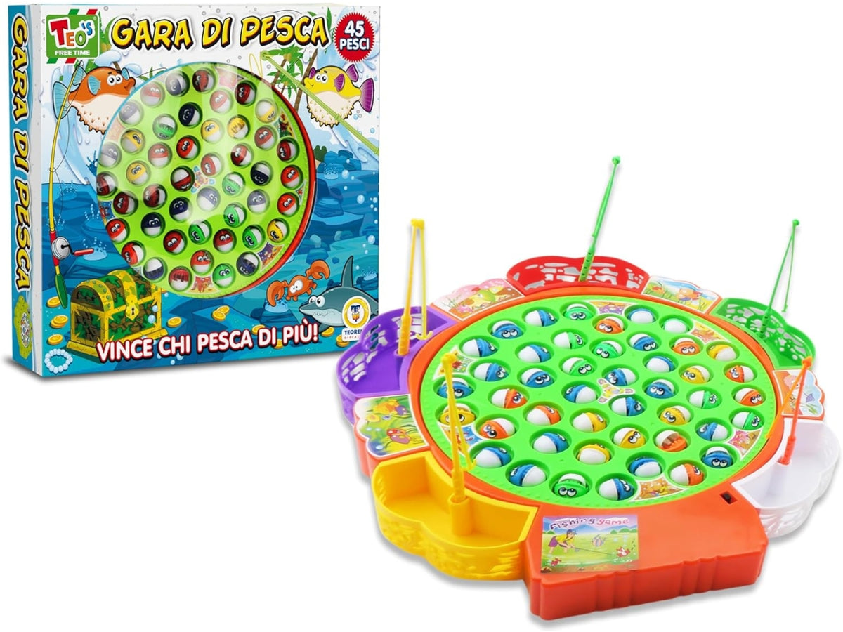 Teo's gara di pesca 45 pesci batt. assortiti ortiti