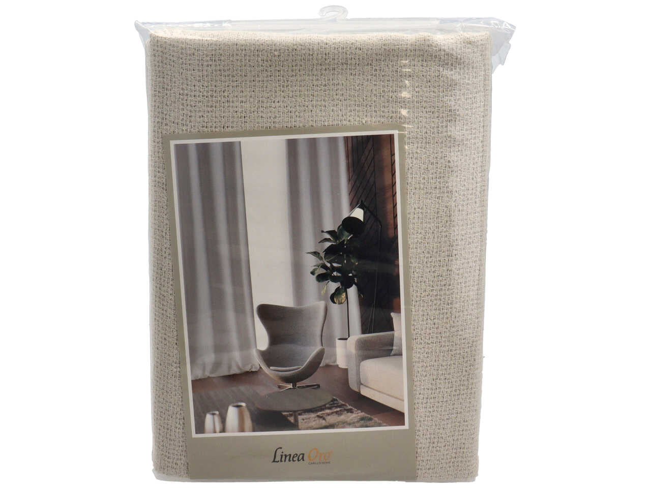 Istanbul pannello tenda con borchie 140x280cm di colore beige