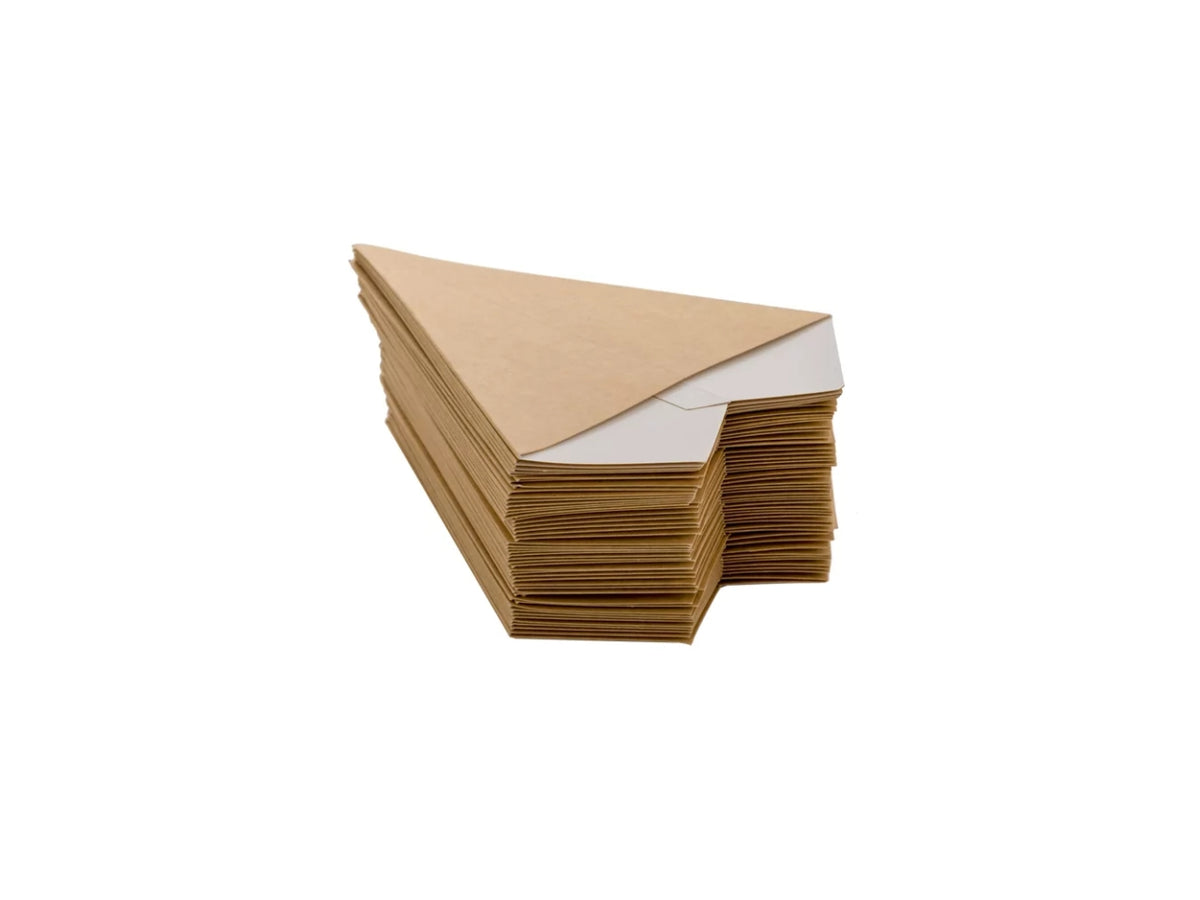 Street food cono da fritti 500 ml 9,5x9,5x22,5cm confezione da 50 coni