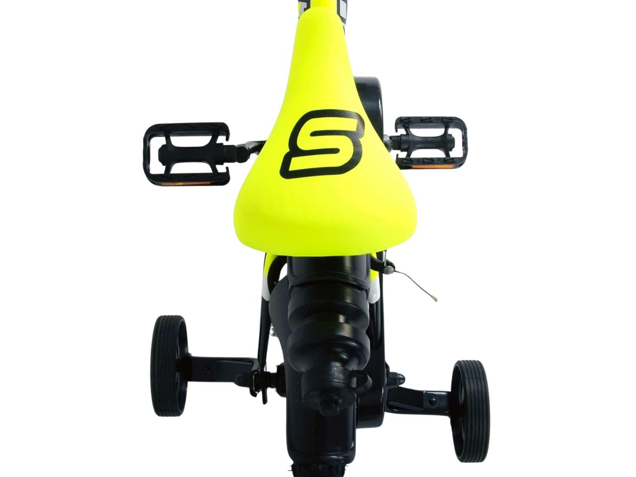 Bicicletta bimbo sportivo 12 giallo/nero