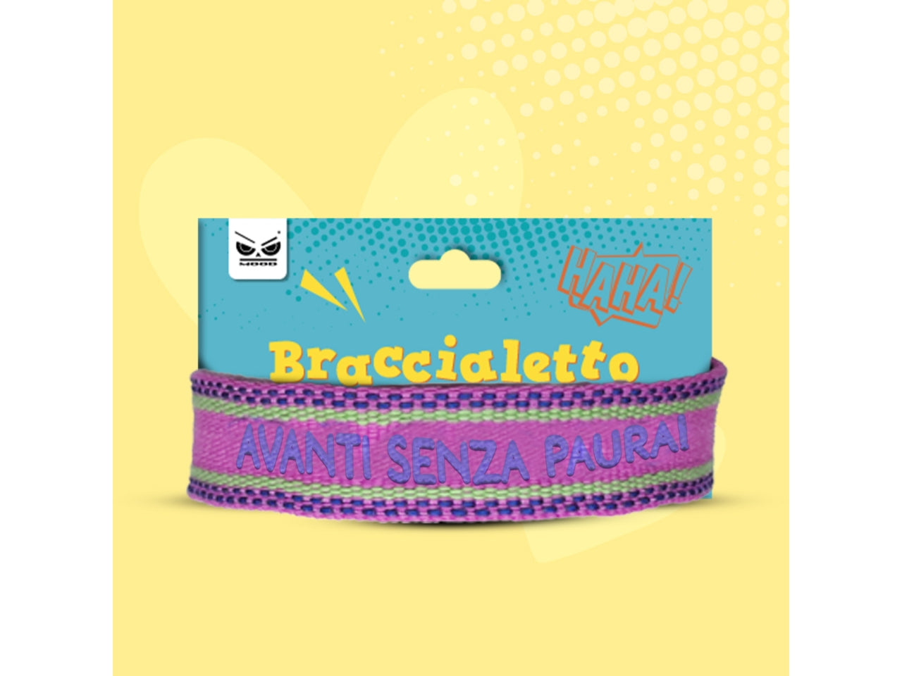 Braccialetto stoffa con segni zodiacali assortiti