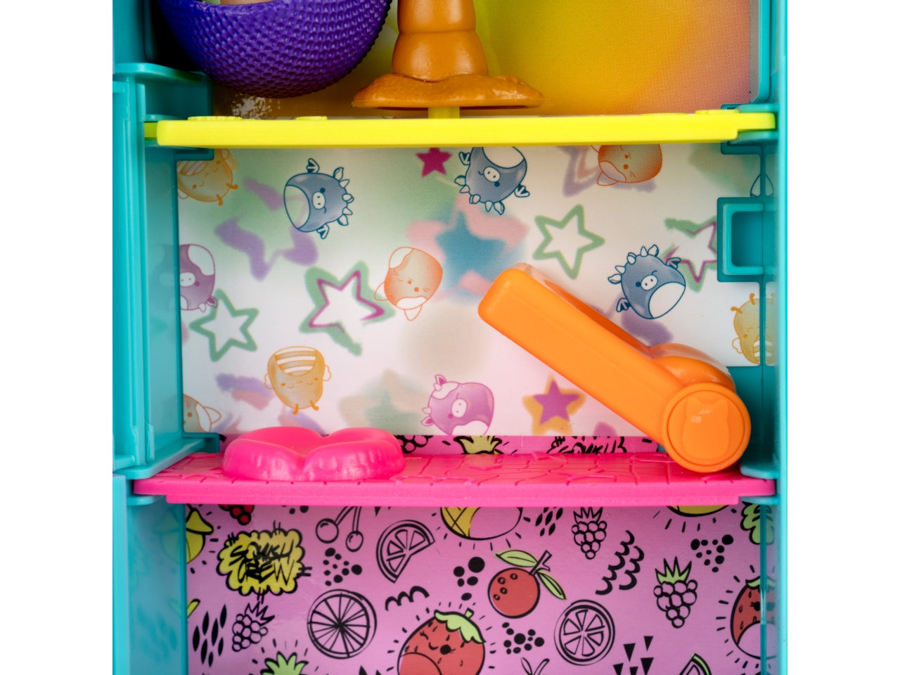 Squish a longs playset Trolley con accessori e personaggi