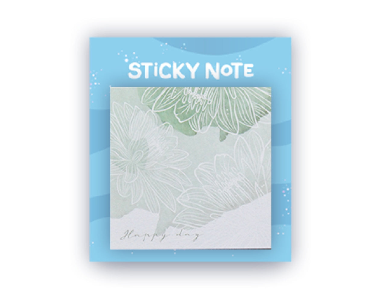Notes note painting 7,5x7,5cm con 50 fogli decorati
