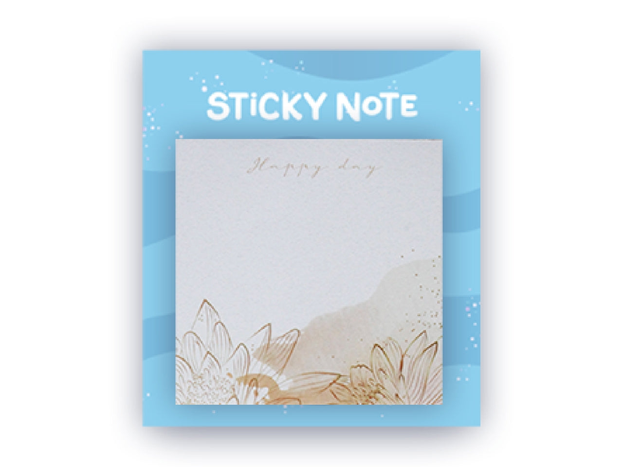 Notes note painting 7,5x7,5cm con 50 fogli decorati