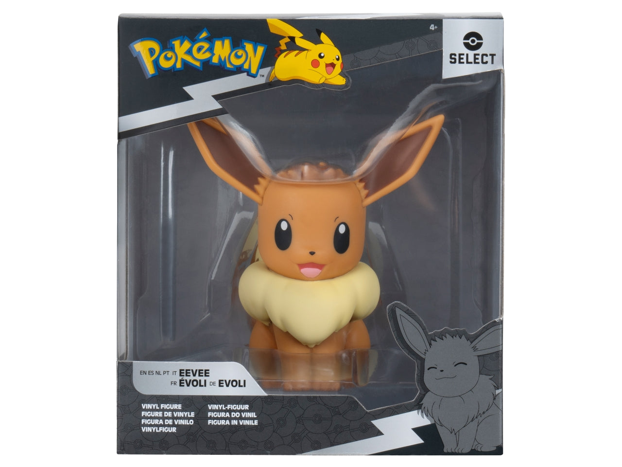 PokÃ©mon Select - Vinile 12cm Eevee