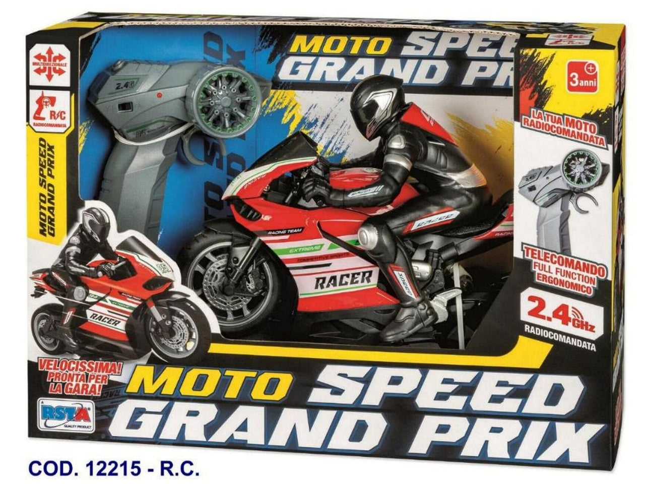 Moto speed gran prix radiocomandata in scala 1:14