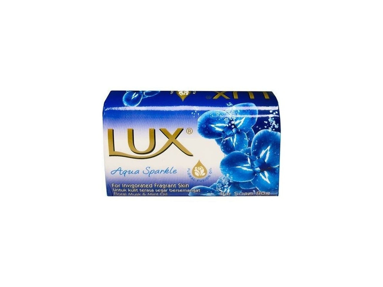 Lux saponetta 80gr aqua sparkle $