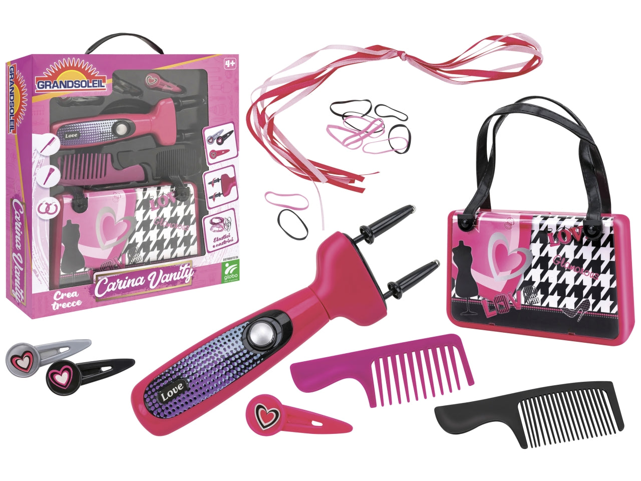 Sbelletti kit crea trecce con accessori batteria