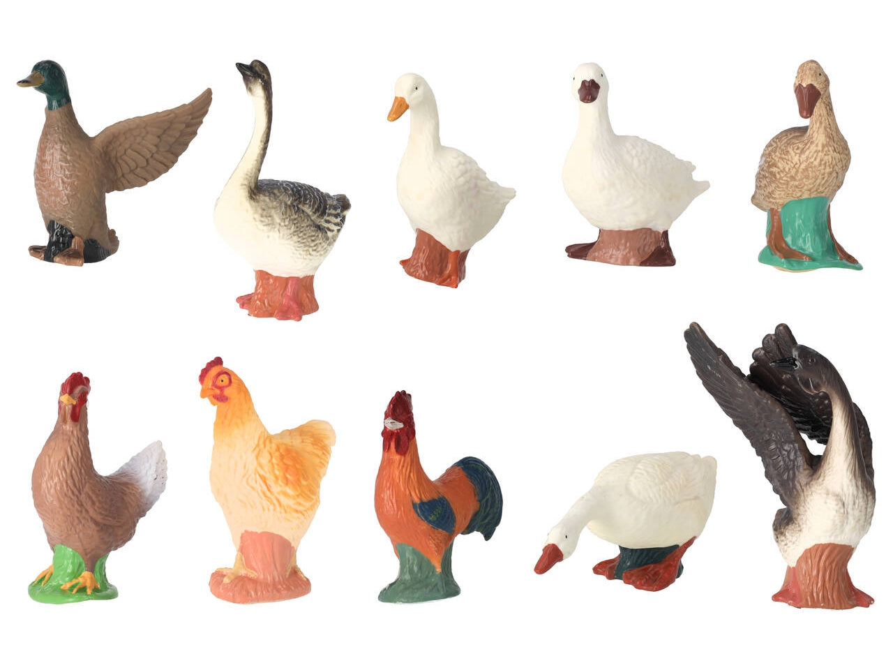 Anymals' mates animali soffici da cortile 18x19cm assortiti