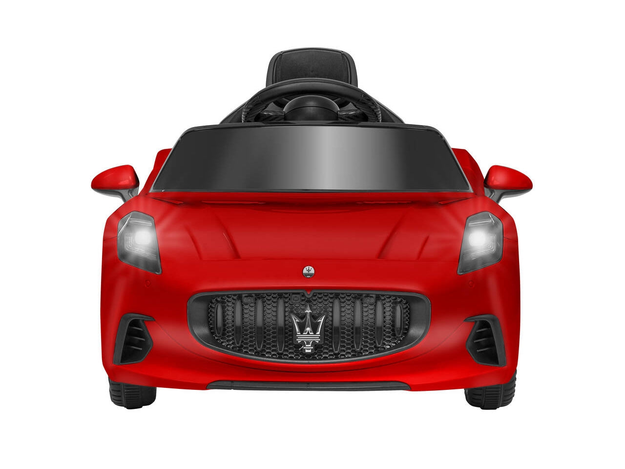 E-spidko auto Maserati granturismo batteria li-ion 12v di colore rosso