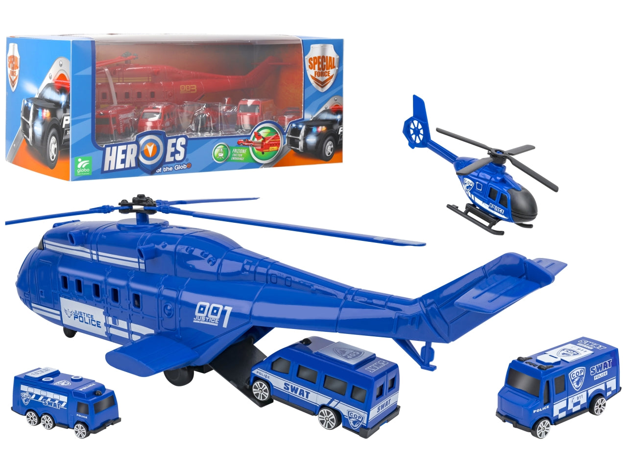 Heroes of the globe elicottero frizione swat/pompierie accessori