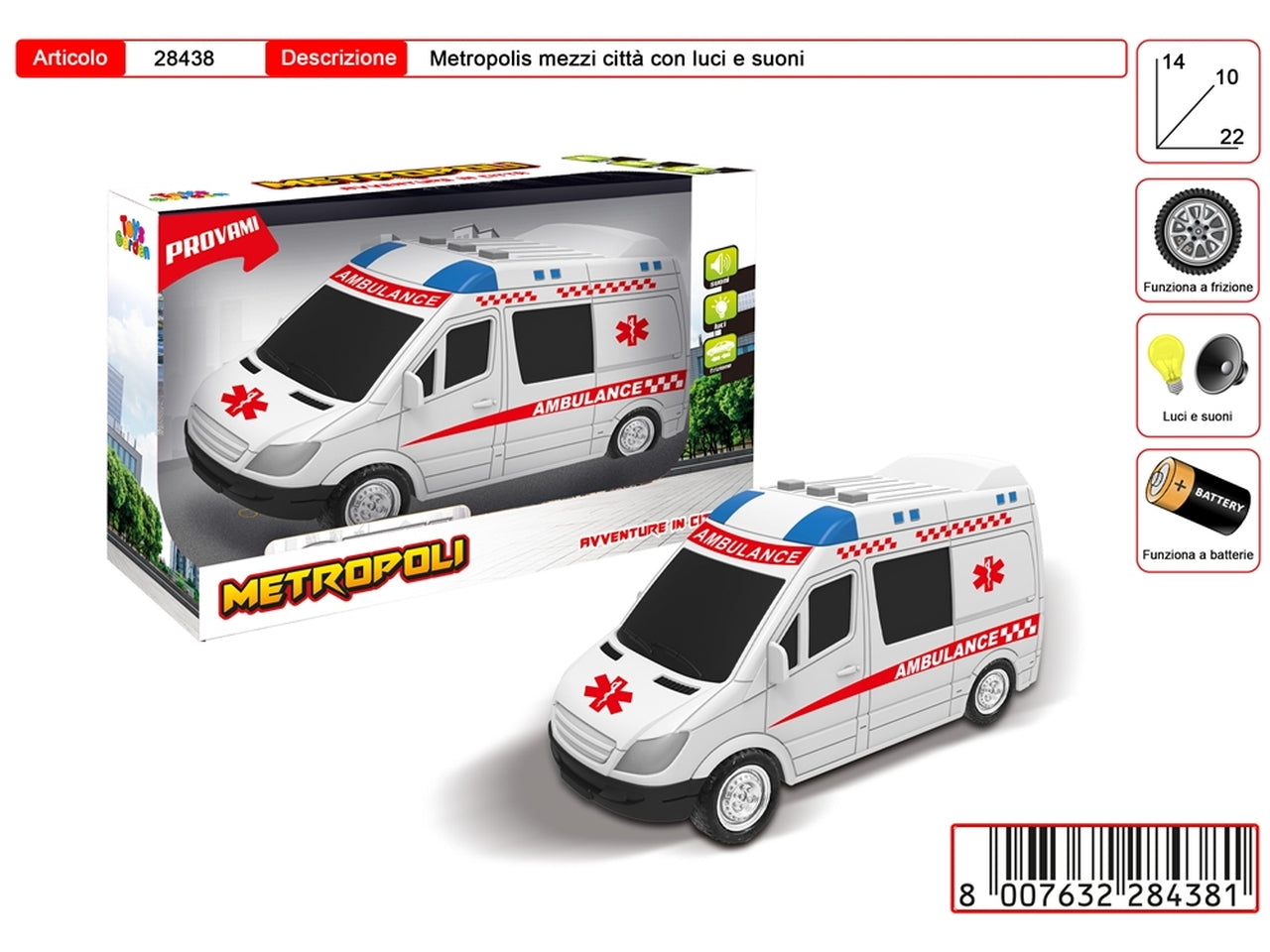Metropoli ambulanza