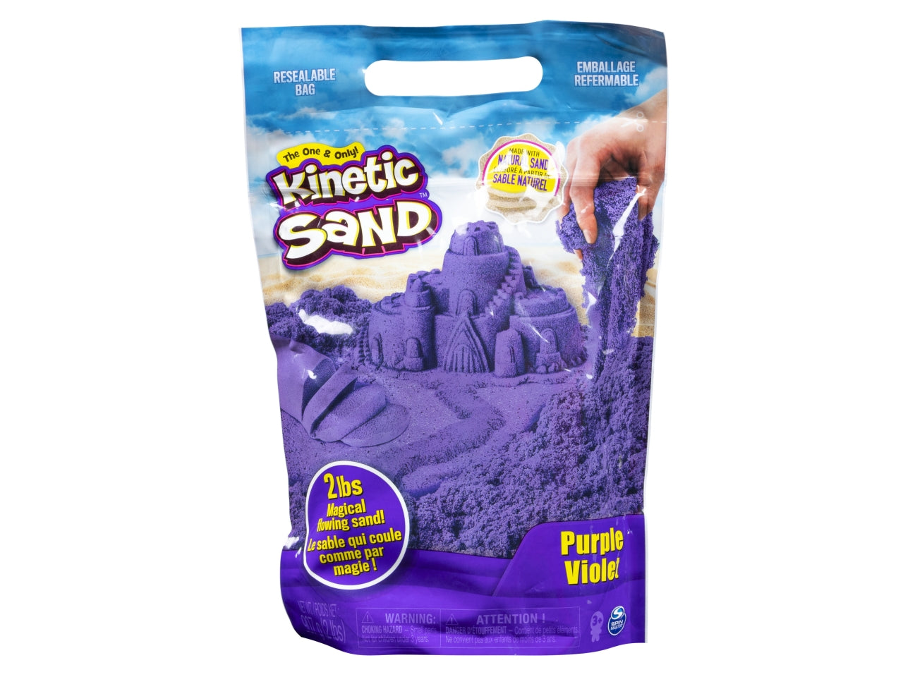 Kinetic sand sacchetto sabbie colorate assortiti
