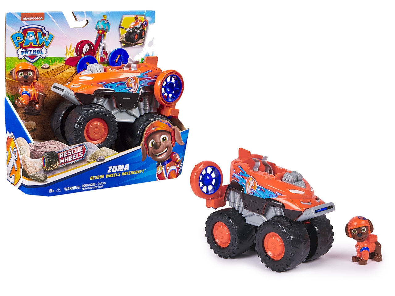 Paw patrol veicolo tematizzato rescue wheels zuma