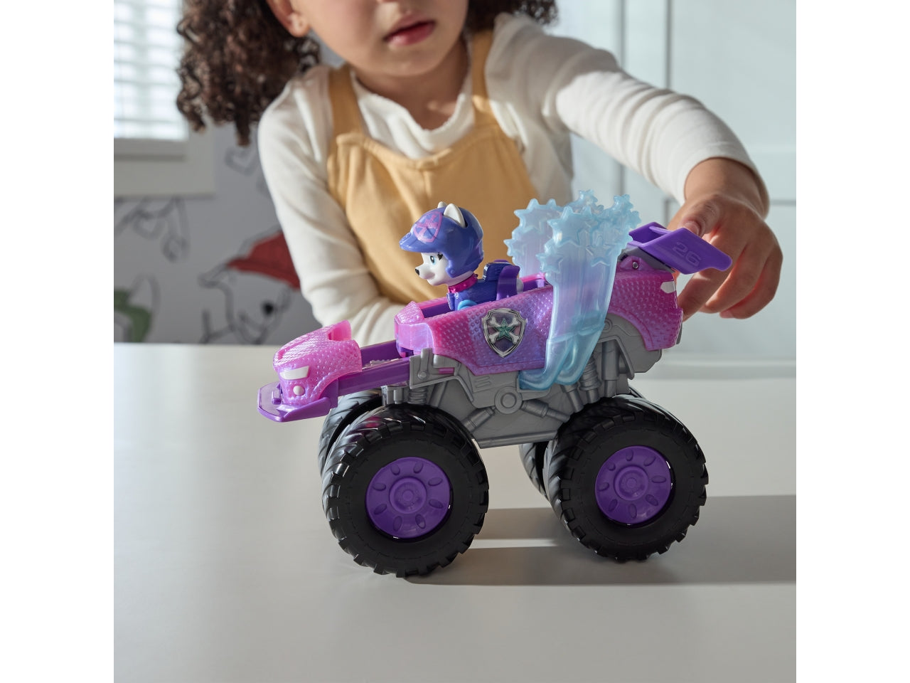 Paw patrol veicolo tematizzato rescue wheels roxi