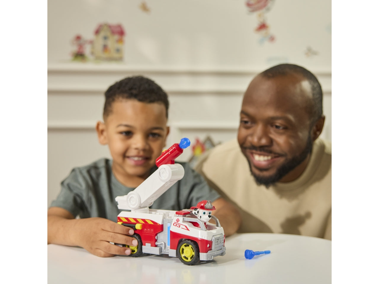Paw patrol veicolo tematizzato fire rescue marshall
