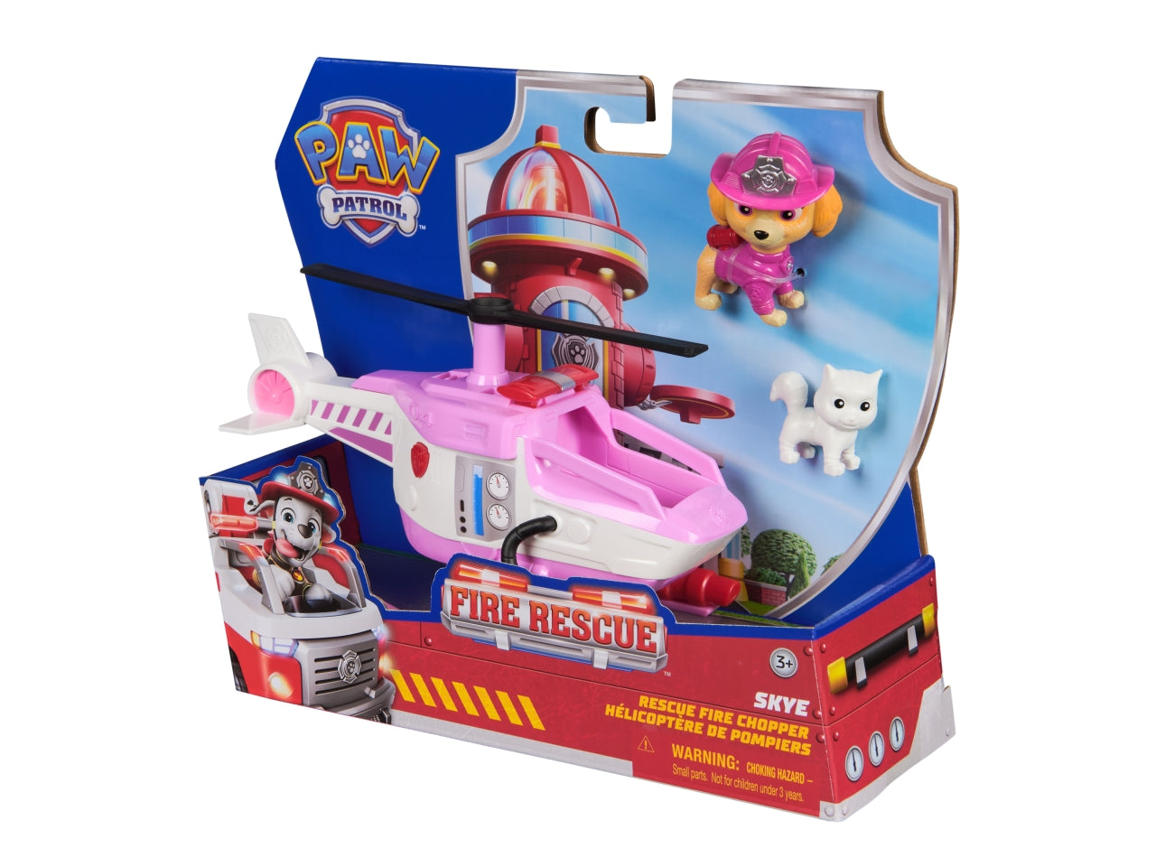 Paw patrol veicolo tematizzato fire rescue skye