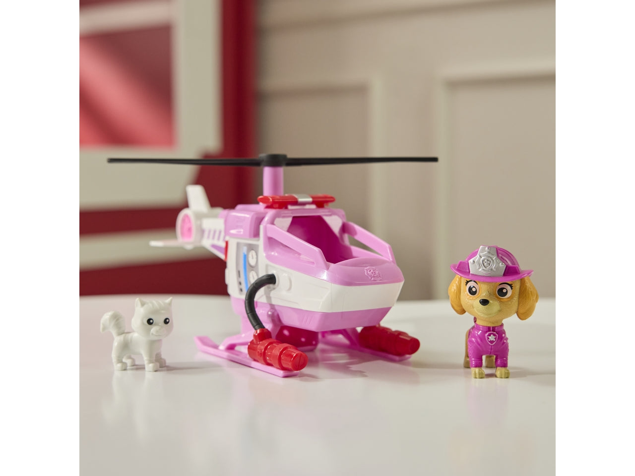 Paw patrol veicolo tematizzato fire rescue skye