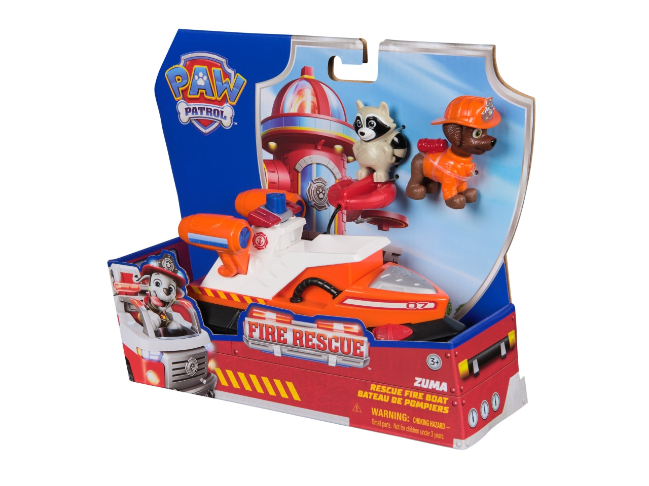 Paw patrol veicolo tematizzato fire rescue zuma